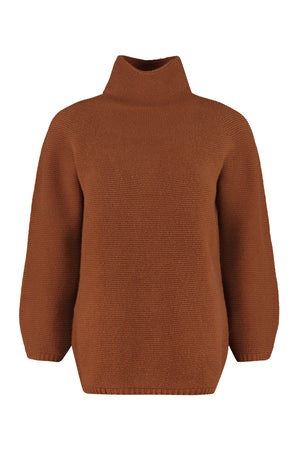 Etrusco wool and cashmere turtleneck sweater-0